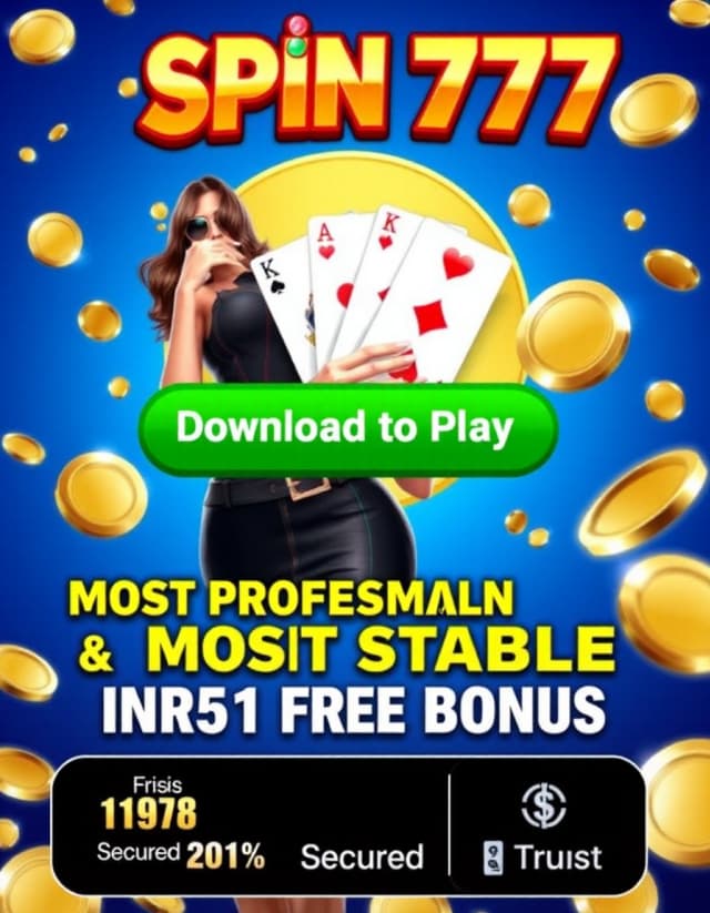 Spin 777 Banner